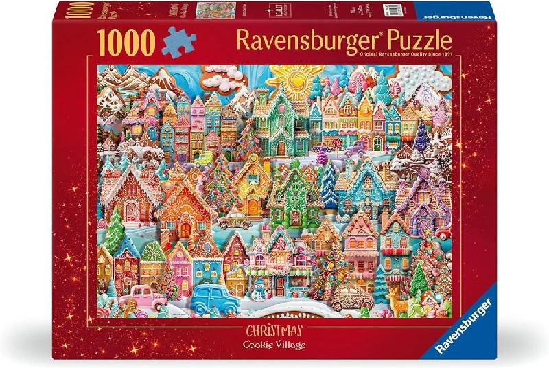 Christmas Cookie Village 1000 Pc Puzzle