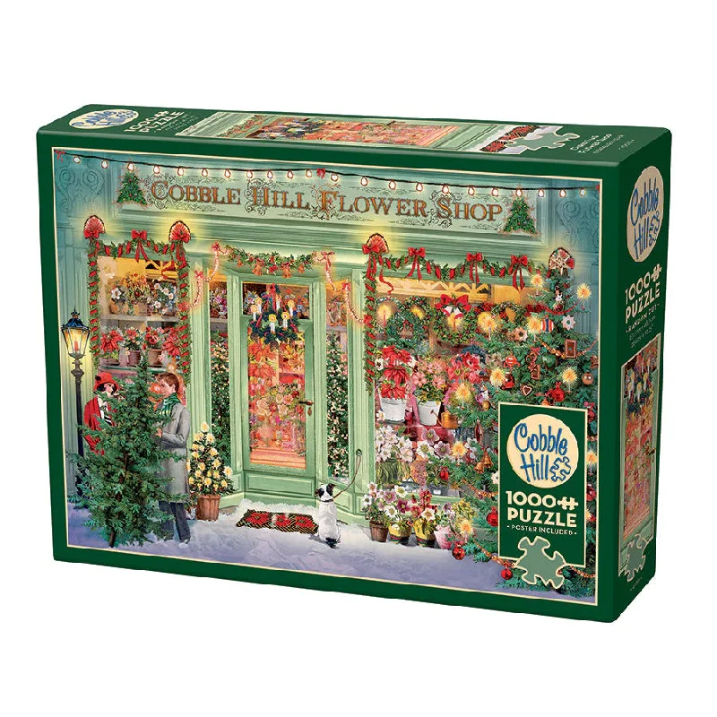 Christmas Flower Shop - Jigsaw 1000pc