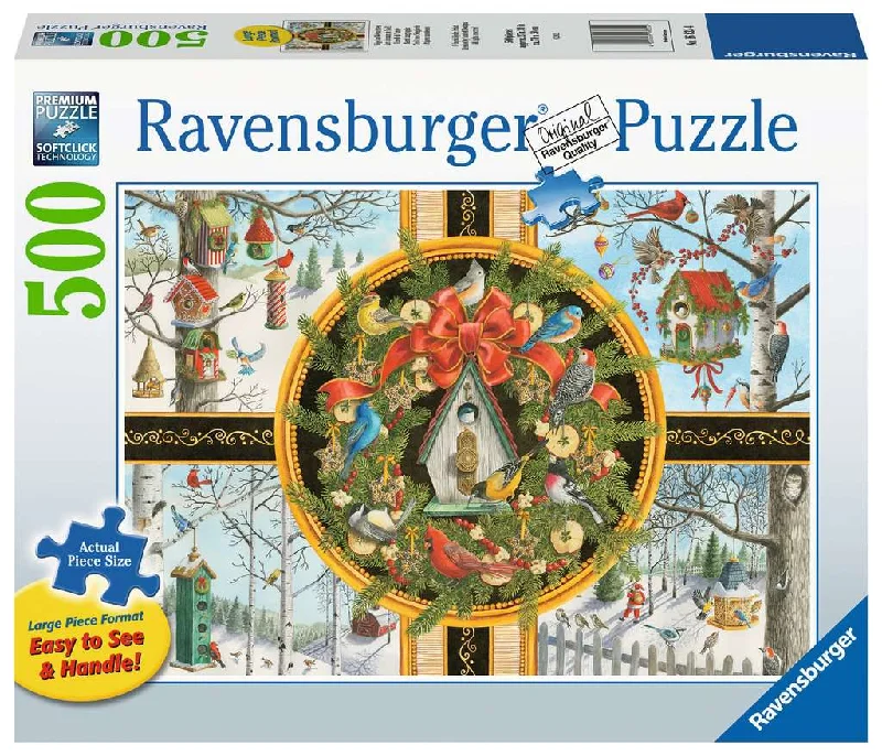 Christmas Songbirds - 500 Piece Puzzle