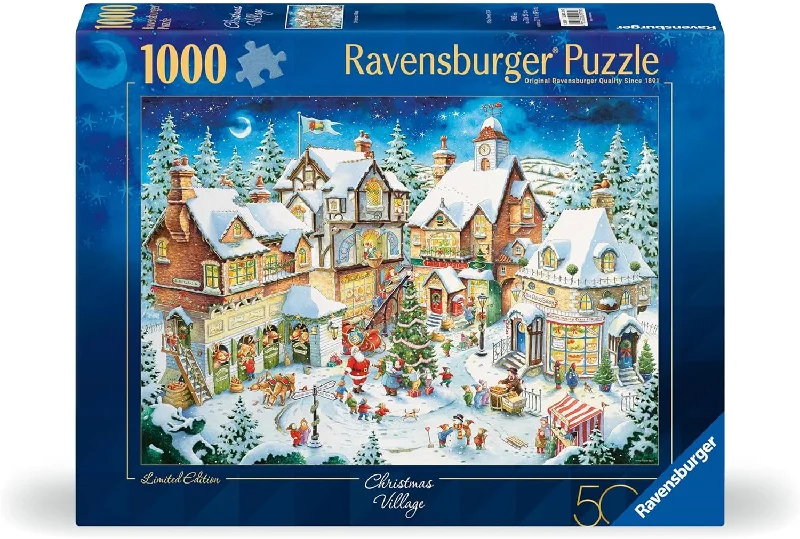 CHRISTMAS VILLAGE 1000 PC PUZZLE