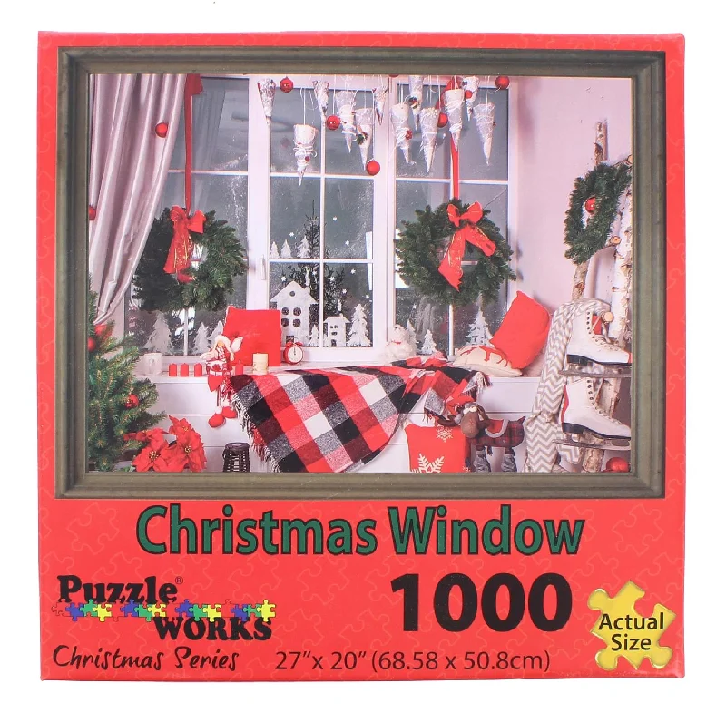 Christmas Window 1000 Piece Jigsaw Puzzle