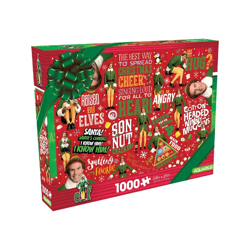 Elf Christmas Cheer 1000 Piece Puzzle