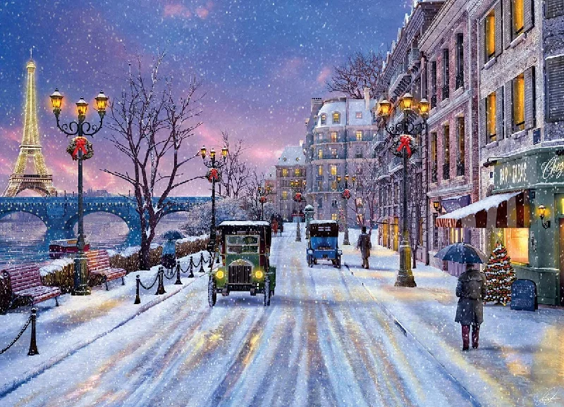 EuroGraphics: Christmas Eve in Paris: 1000 Piece Puzzle