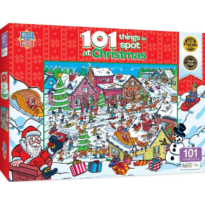 Holiday - 101 Things to Spot - At Christmas - 101pc Puzzle