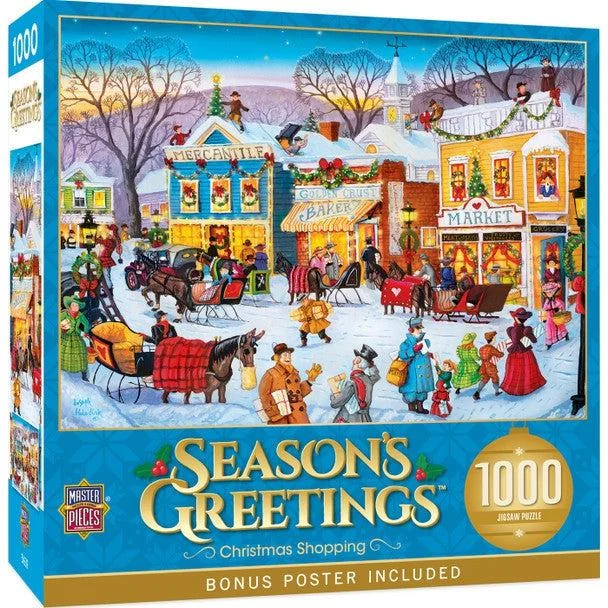 Holiday - Christmas Shopping - 1000 Piece Puzzle