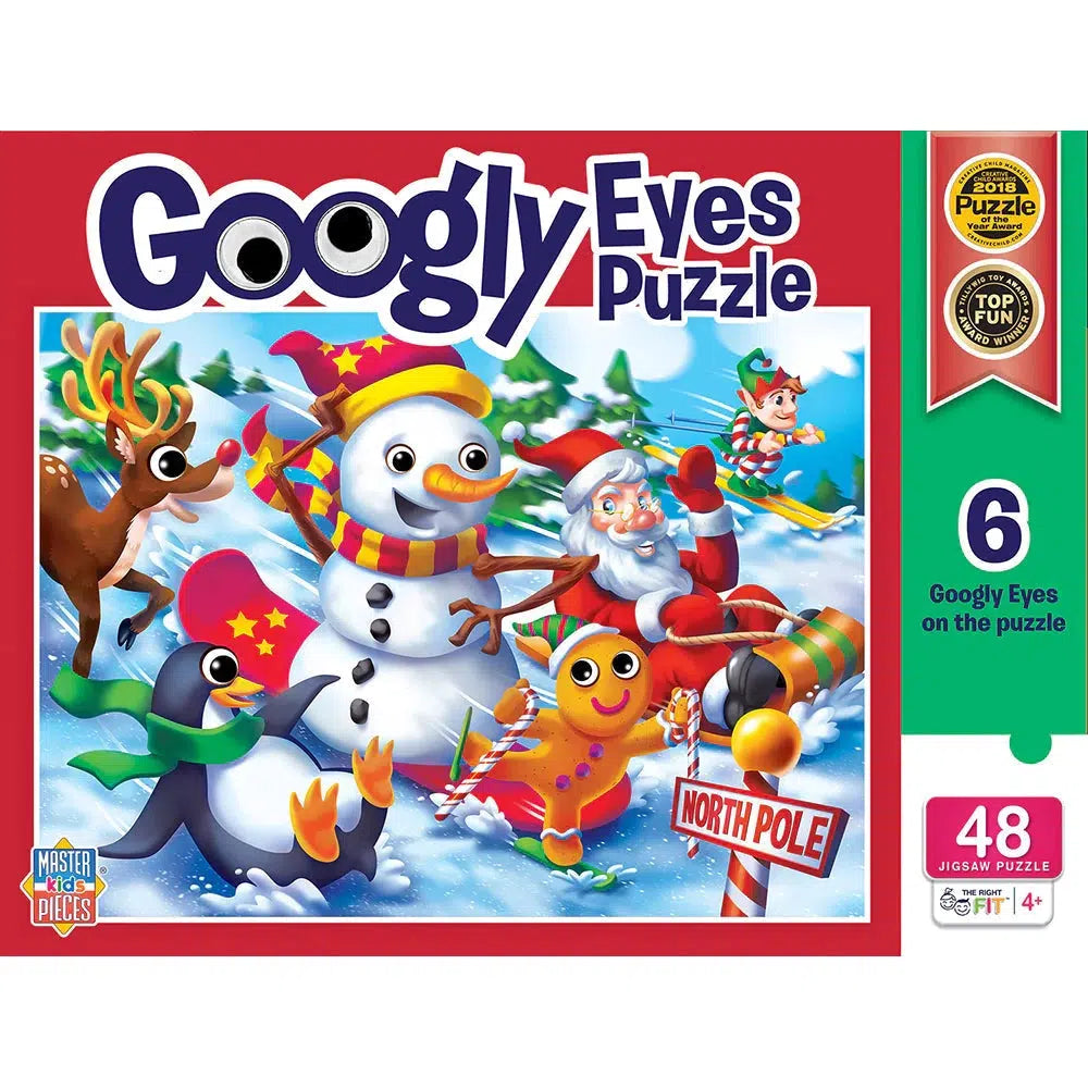 Holiday - Googly Eyes - Christmas - 48pc Puzzle