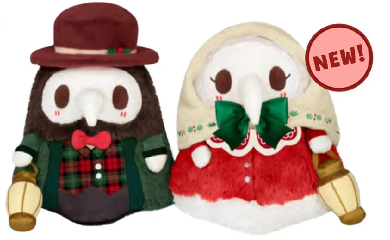 Mini Squishables - 9" Holiday Plague Doctor & Nurse Set