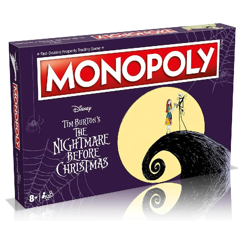 Monopoly Board Game The Nightmare Before Christmas Edition