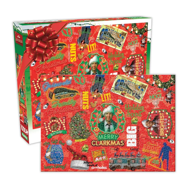 National Lampoon's Christmas Vacation Wrapping Paper 1000 Piece Jigsaw Puzzle