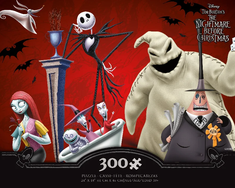 Disney - The Nightmare Before Christmas - Oogie Boogie Bash - 300 Piece Puzzle