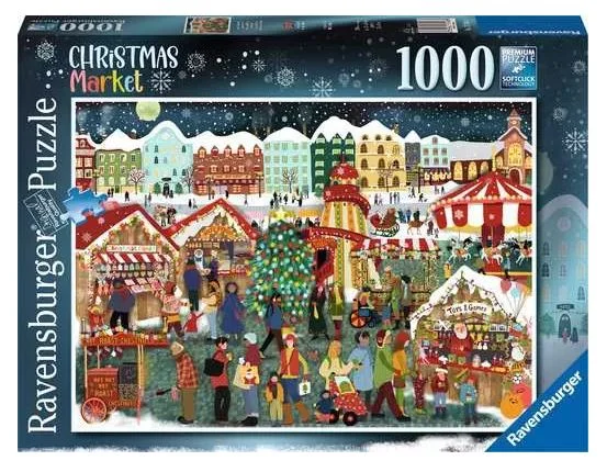 RAVENSBURGER 175468 CHRISTMAS MARKET 1000 PIECE PUZZLE