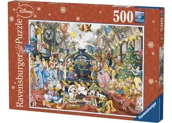 RAVENSBURGER - DISNEY CHRISTMAS TRAIN PUZZLE 500PC