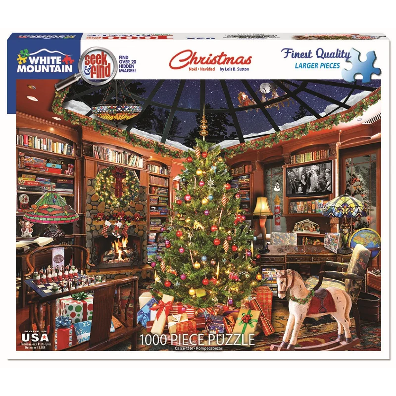 Seek And Find Christmas 1000 Piece Puzzle