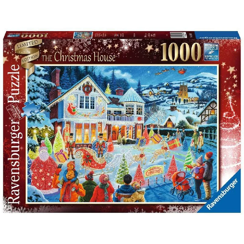 The Christmas House Seasonal 1000 Piece Puzzle