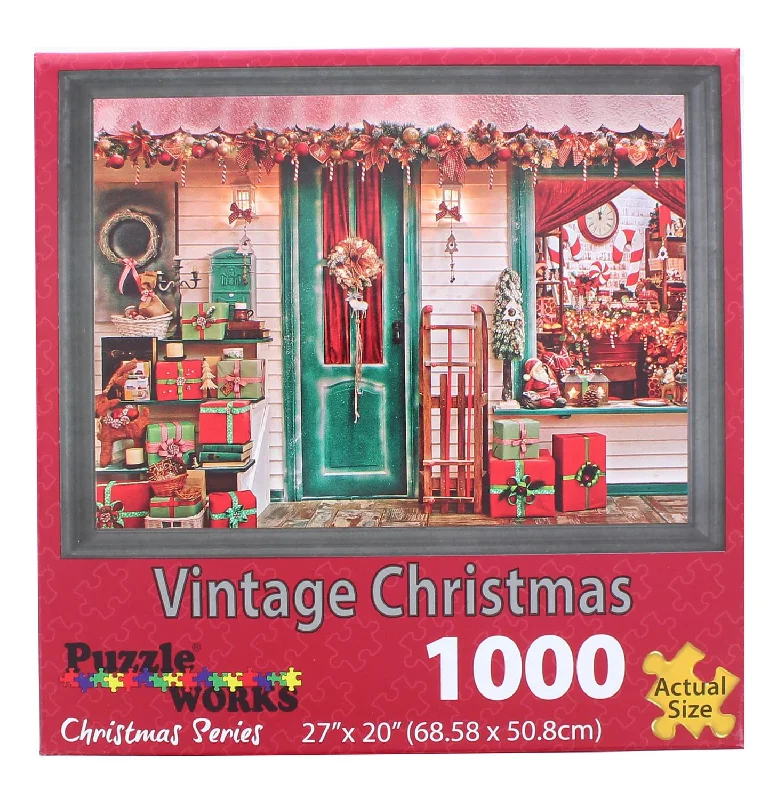 Vintage Christmas 1000 Piece Jigsaw Puzzle