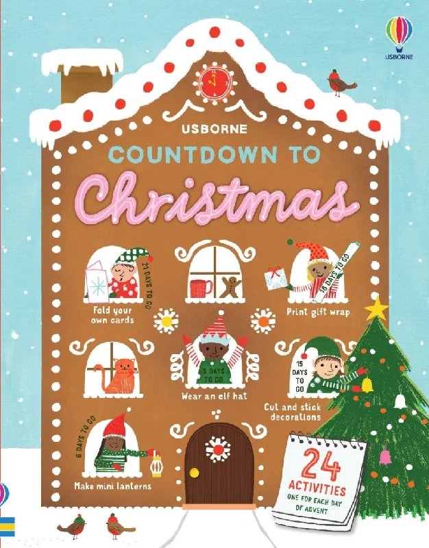 Countdown to Christmas Activity Book