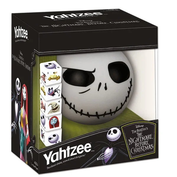 YAHTZEE NIGHTMARE BEFORE CHRISTMAS