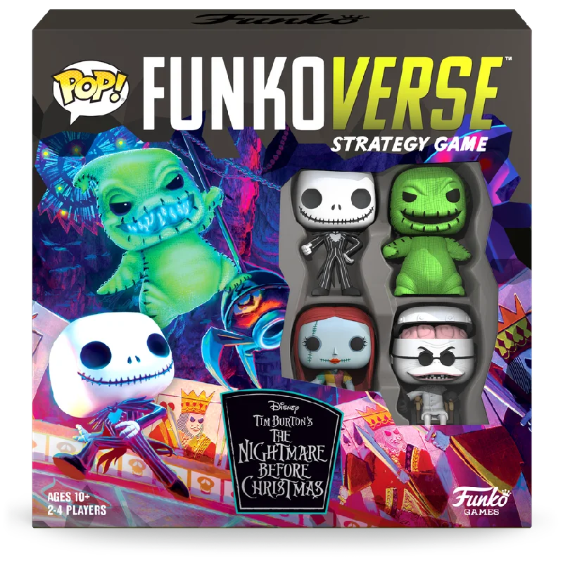 Pop! Funkoverse Strategy Game - Nightmare Before Christmas 100 Base Set