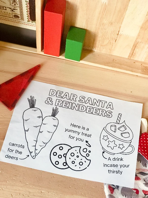 Treat Board for Santa & Deers