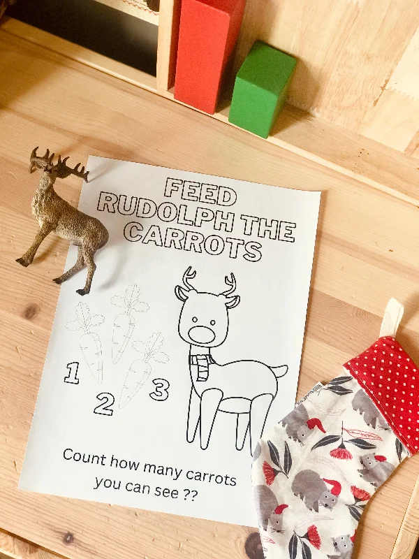 Counting carrots with Rudolph