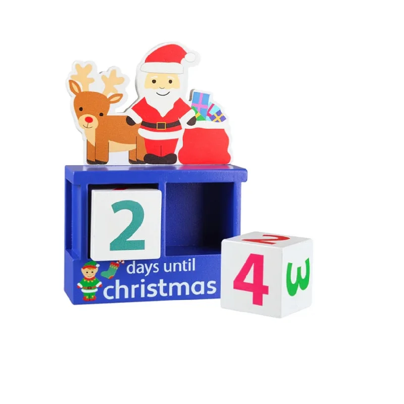 Orange Tree Toys Christmas Count Down Blocks