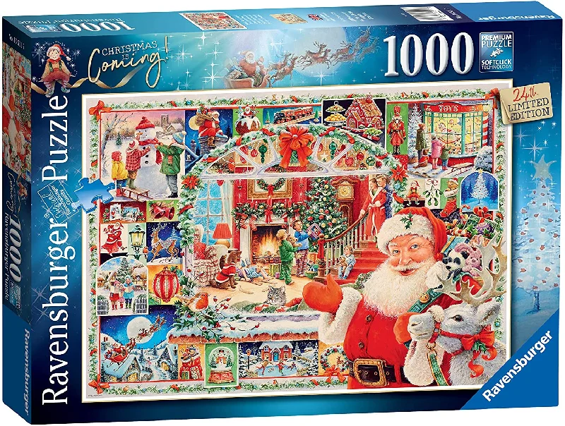 Puzzle - Ravensburger  - Christmas is Coming! (1000 Pieces)