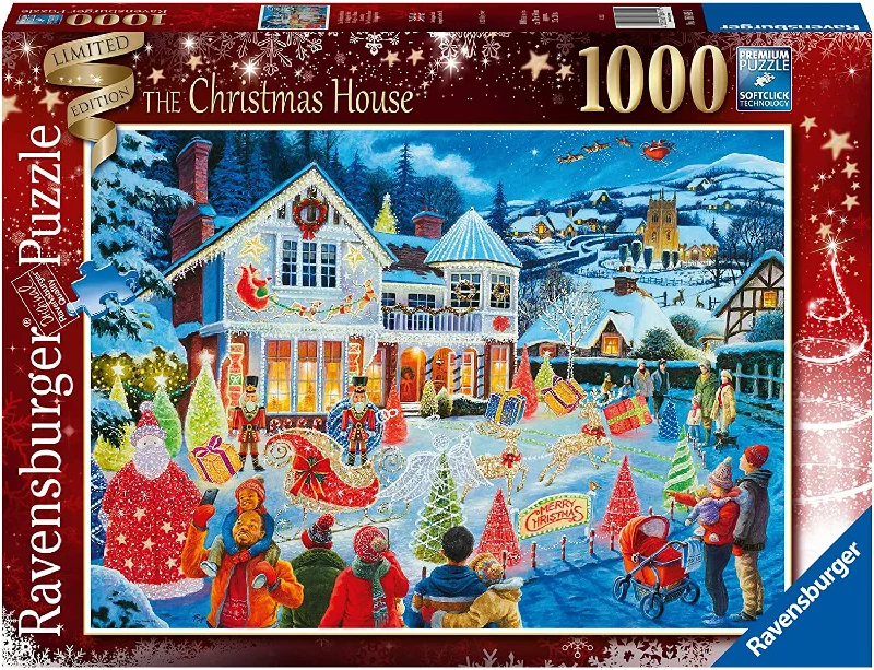 Puzzle - Ravensburger - The Christmas House (1000 pieces)