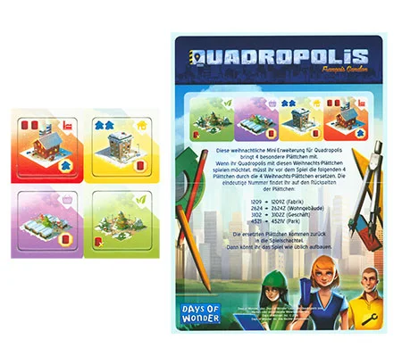 Quadropolis: Christmas Tiles (German Import)