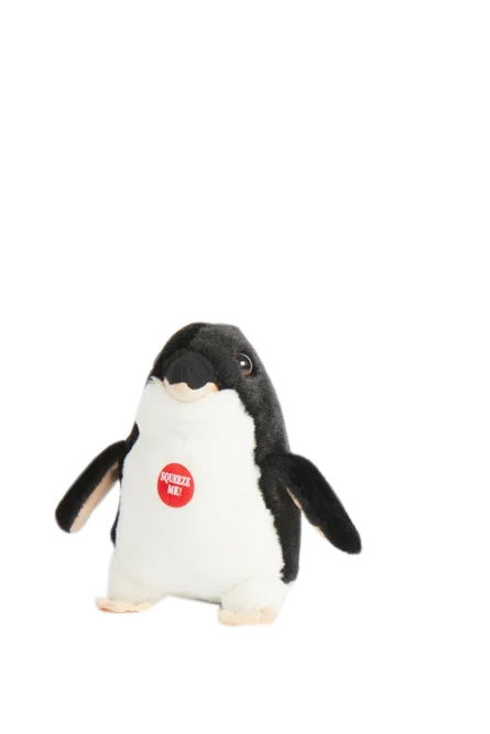 Plush 18cm Musical Black Penguin