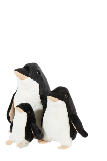 Plush Black Penguin