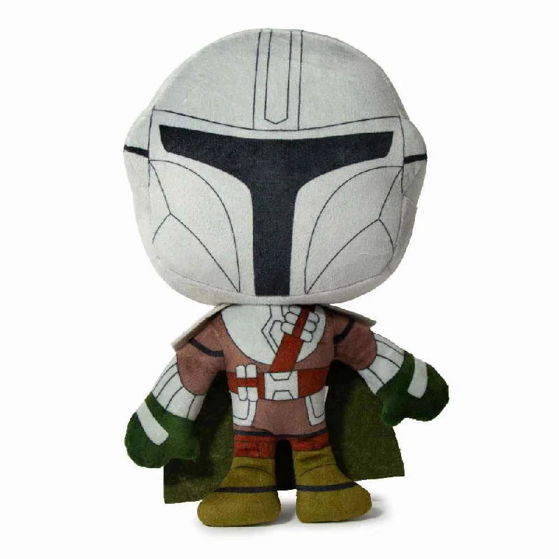 Buckle Down Squeaker Plush - Star Wars The Mandalorian Standing Pose