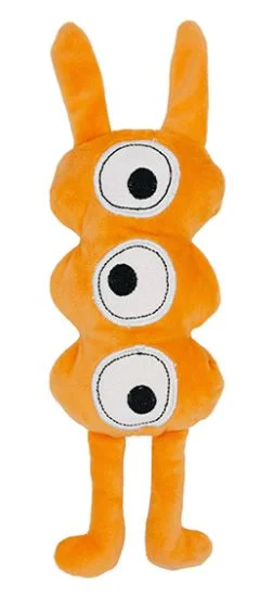 Bud-Z Monster Plush Atomic Orange