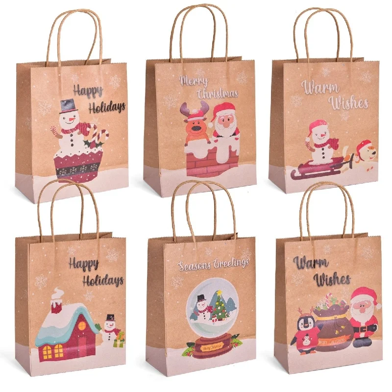 Christmas Gift Bags-Santa Collection