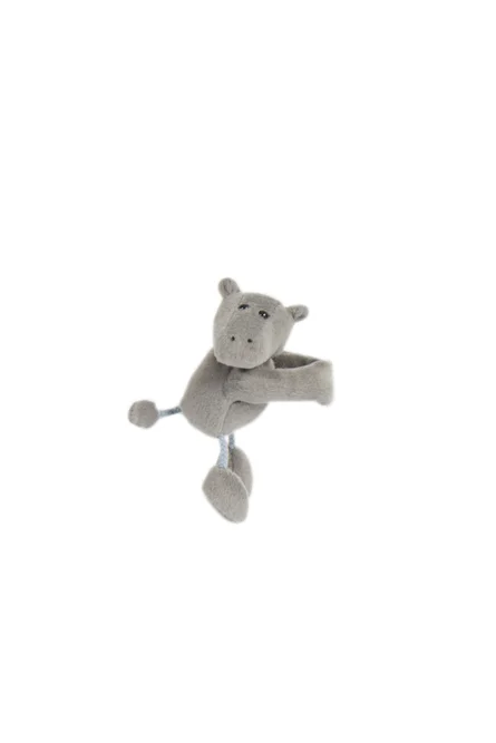 Plush Hippo Long Leg Magnet