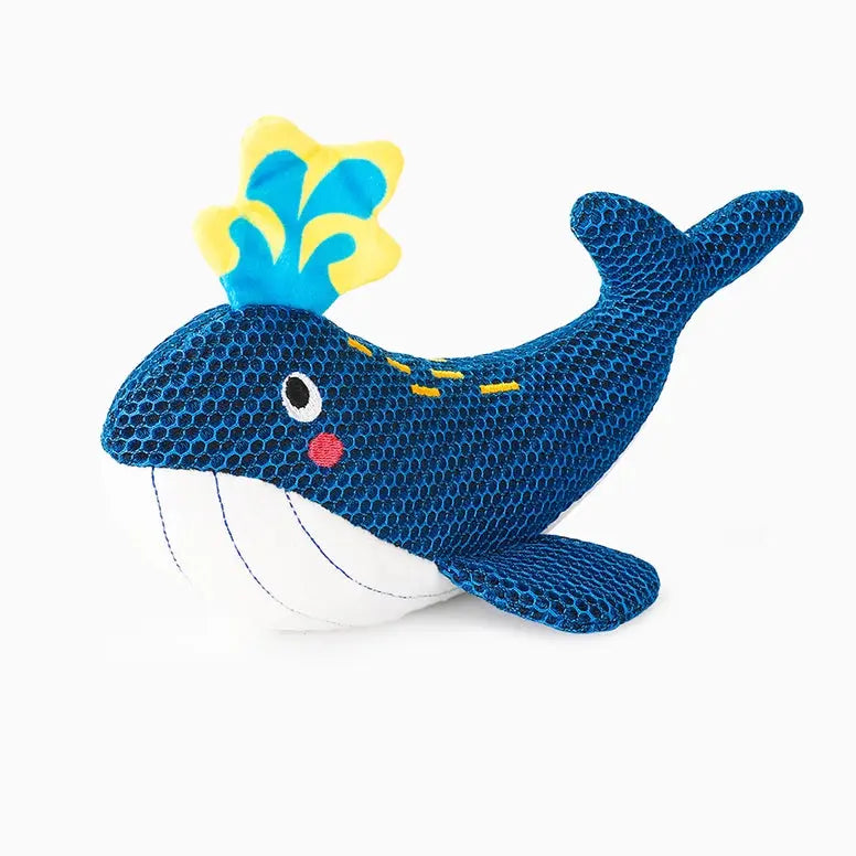 Hugsmart Pet Ocean Pals Whale Dog Plush Toy