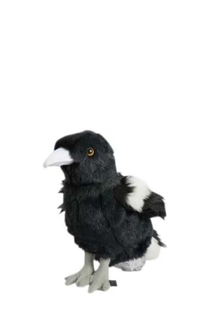 Plush Magpie Hand Puppet