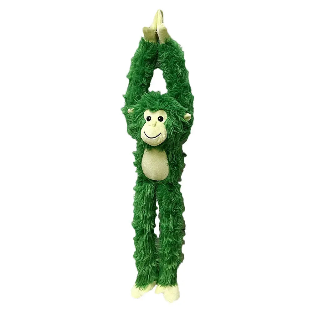 Petlou Green Monkey Plush Dog Toy 28"