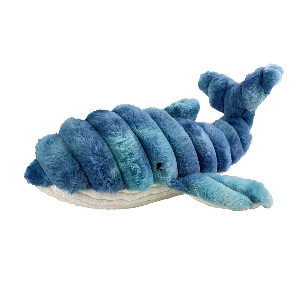 Petlou Zoo Friends Blue Whale Plush Dog Toys