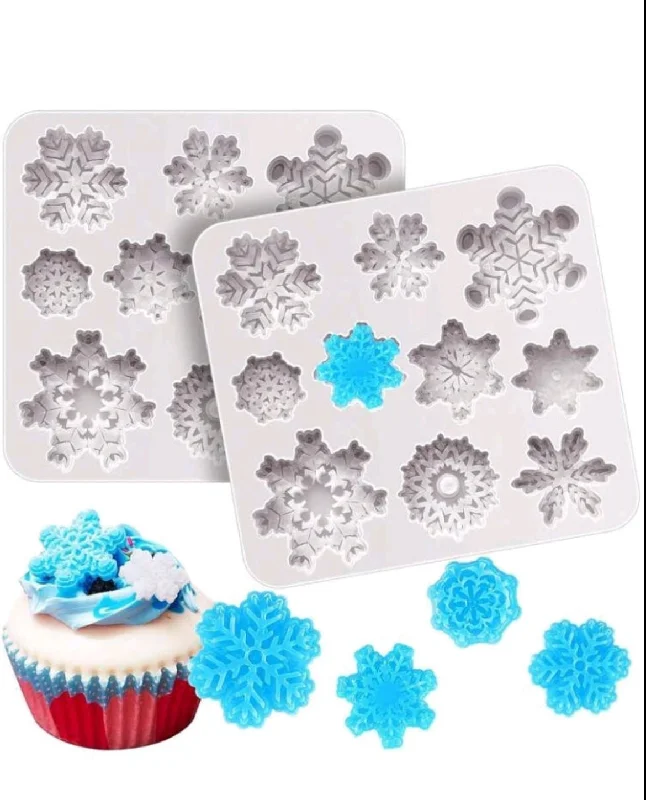 Silicone Mould Snowflake Christmas