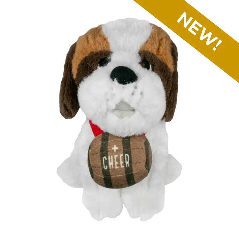 Squeaky Plush Dog Toy: Mountain Dog