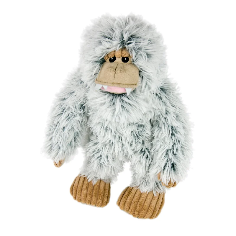 Squeaky Plush Dog Toy: Yeti