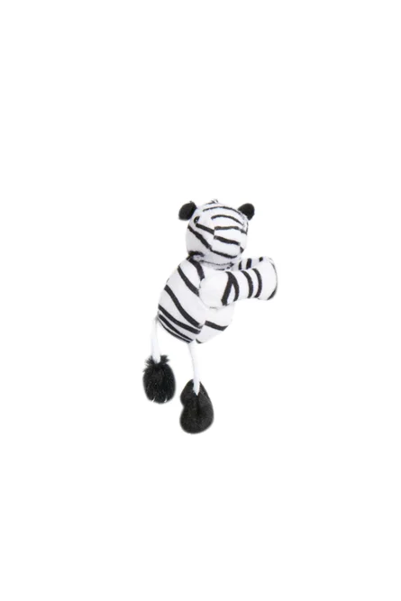 Plush Zebra Long Leg Magnet