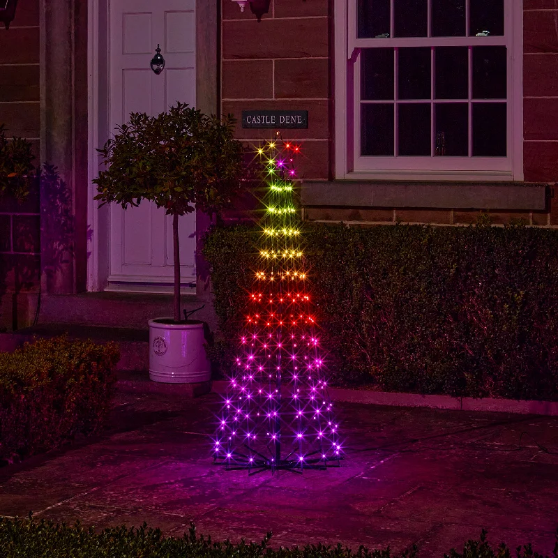 1.5m Pre Lit Colour Select Micro Light Tree with Star