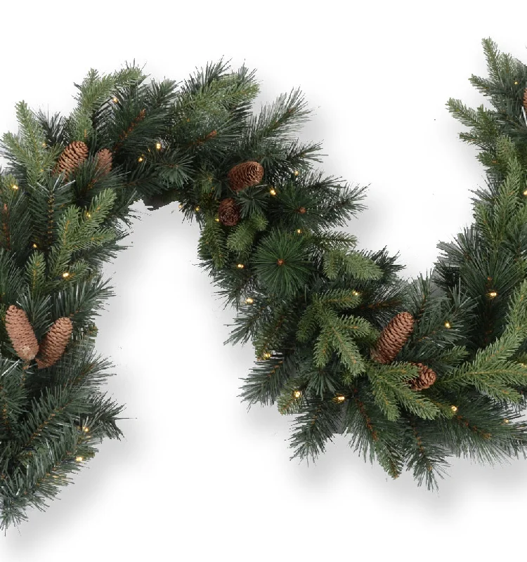 180 Cm Evergreen Garland - 50 Led