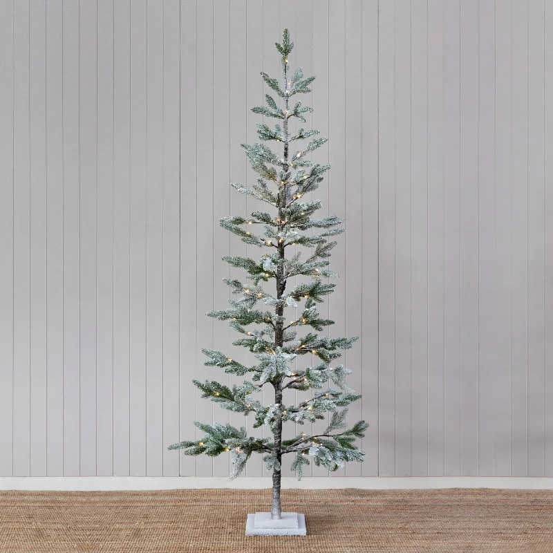 250 Cm Led Snowy Spruce Tree