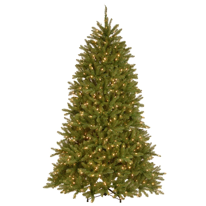 6.5 ft. Pre-Lit Dunhill Fir with PowerConnect Dual Color LED Lights