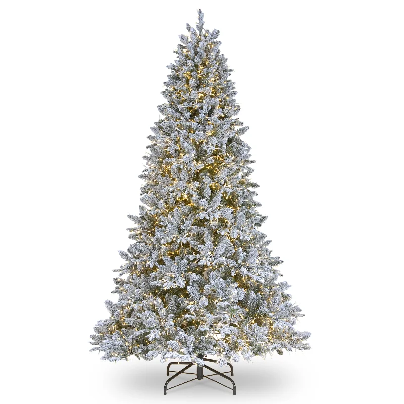 6.5 ft. Pre-Lit Iceland Fir Tree with Dual Color LED Cosmic Lights