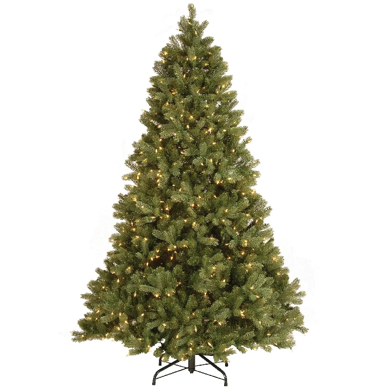 7.5 ft. Pre-Lit Downswept Douglas Fir Tree with 750 Dual Color LED Lights