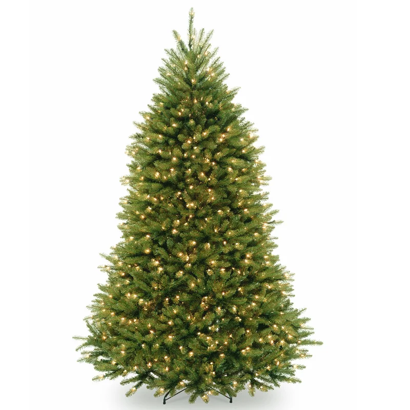 7.5 ft. Pre-Lit Dunhill Fir Tree with PowerConnect Clear Lights