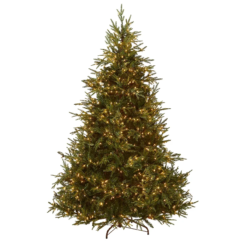 7.5 ft. Pre-Lit Fraser Grande Tree with Clear Lights